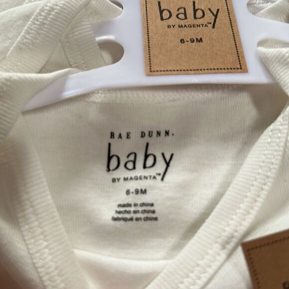 Rae Dunn Baby “Happy Fall” 3-Piece Onesie Set Pumpkin Graphic Bodysuits 6–9M - Picture 3 of 6